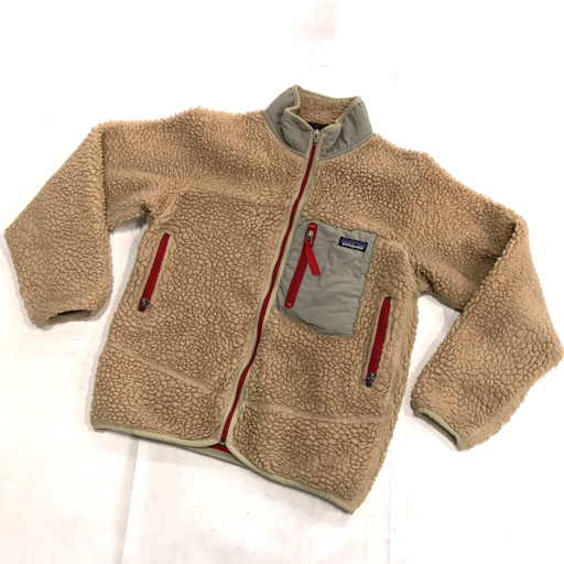パタゴニア KIDS L ブルゾン ボア ベージュ系 キッズ patagonia 【公式 