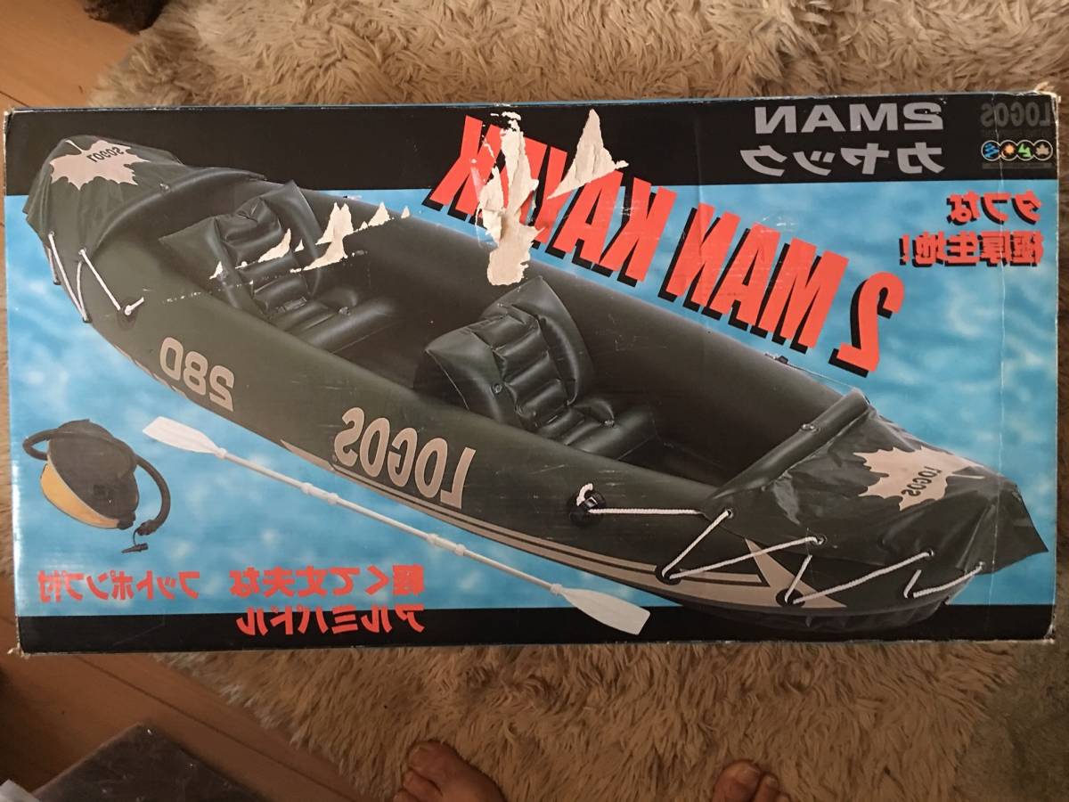 ＬＯＧＯＳ　２MANカヤック　中古品