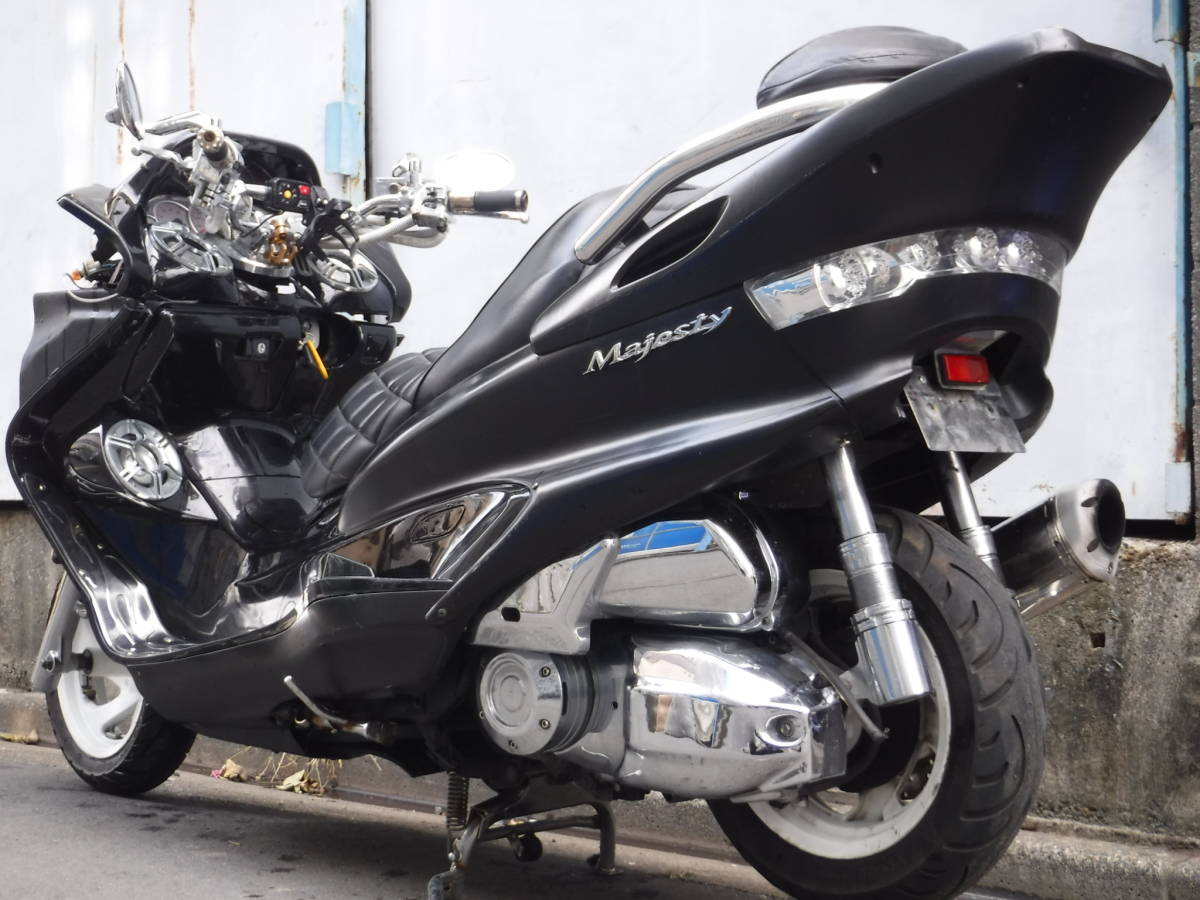引取限定 ヤマハ マジェスティ 250cc SG03J 部品取 生産停止？ I spent
