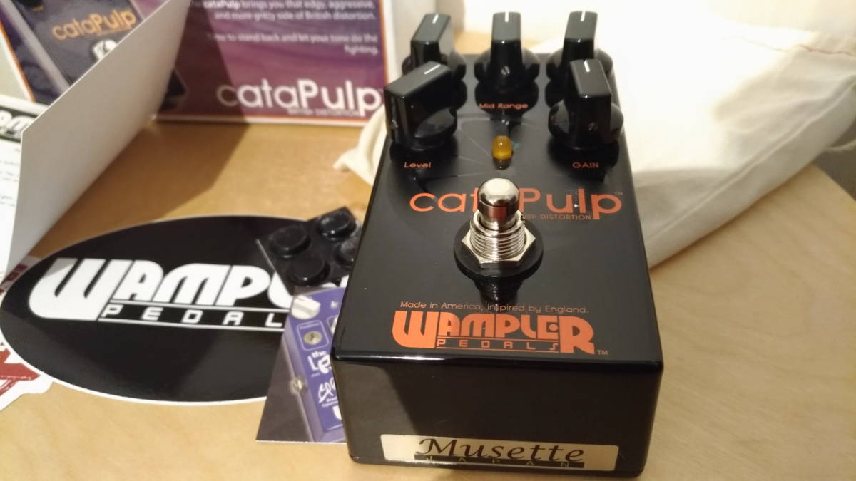 ☆中古美品☆Wampler Pedals cataPulp ワンプラーカタパルプ オレンジ