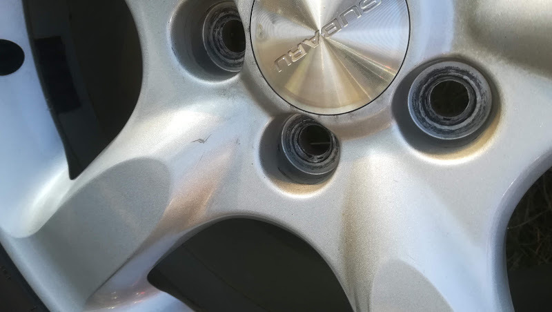 スバル レガシィ ツーリングワゴン BP5 2.0GTスペックB 使用 純正 レガシィツーリングワゴン BP5 純正ホイール 4本