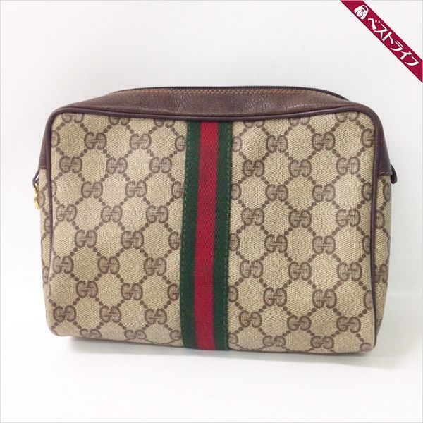 1円 GUCCI グッチ シェリーライン GG柄 1円 本物 グッチ シェリー