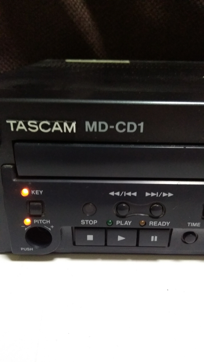 X181109-049 TASCAM ND-CD1 CD，MD プレイヤー ジャンク