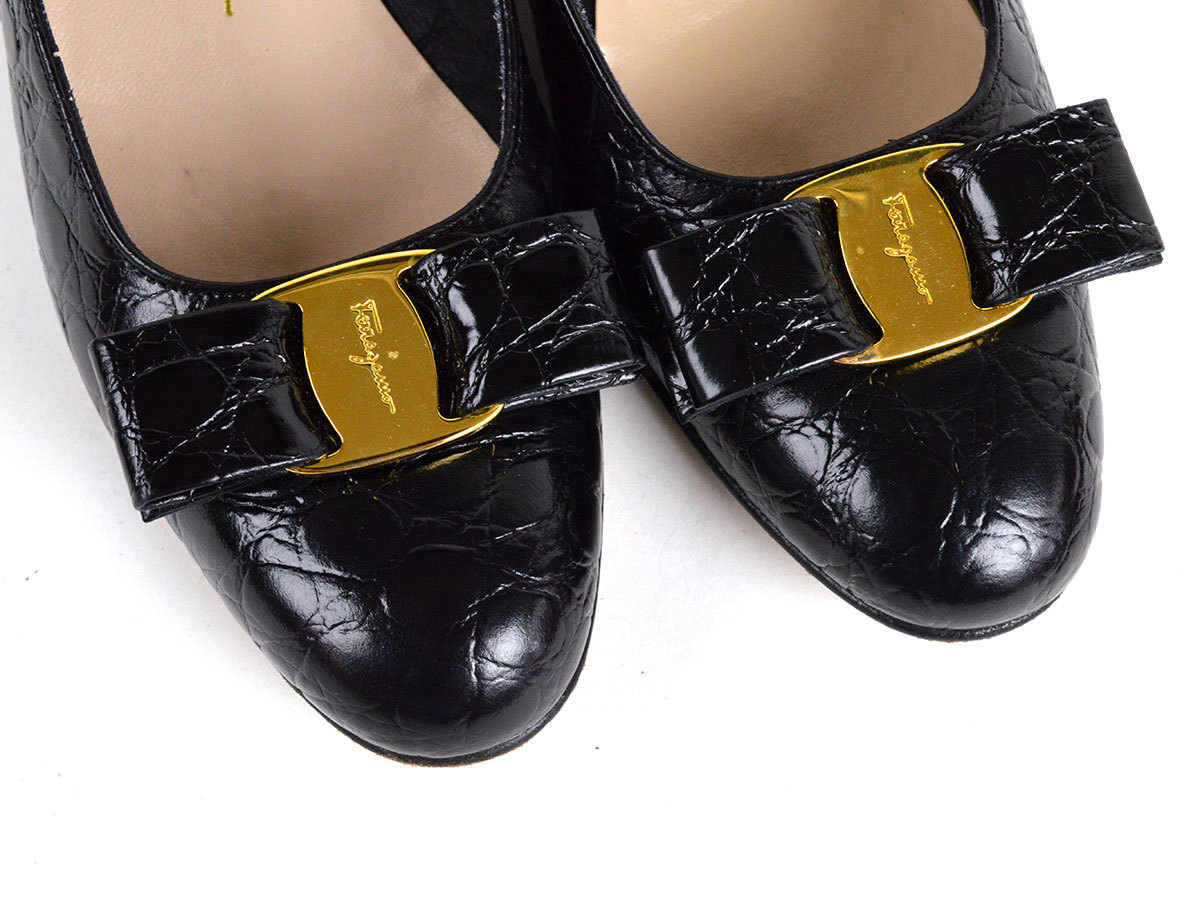 66197◇Salvatore Ferragamo サルバトーレフェラガモ/ パンプス