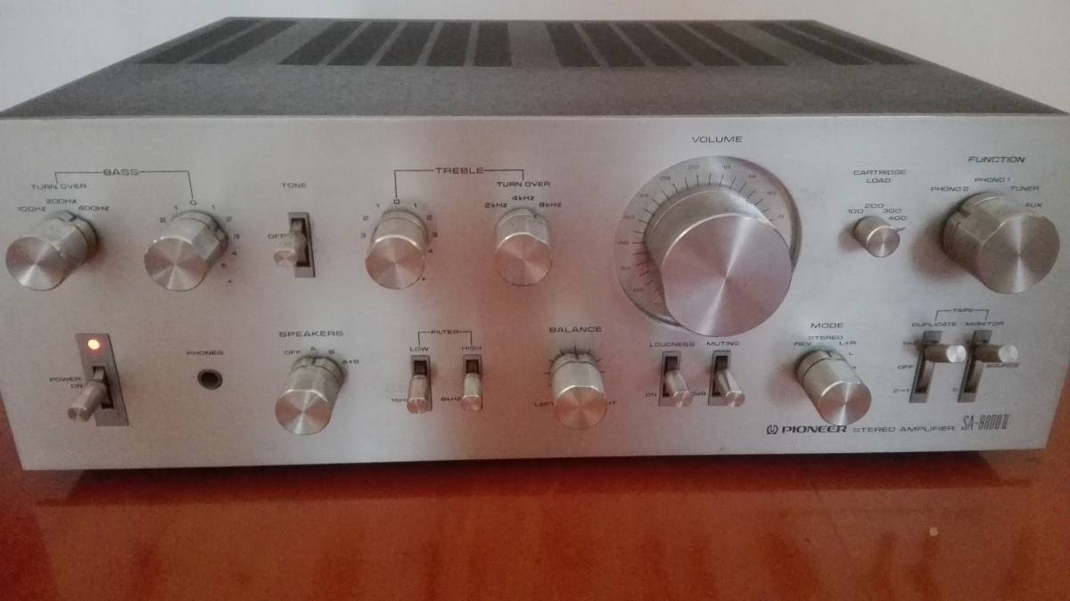 Pioneer ステレオアンプ SA-8800II プリメインアンプ　説明書付き PIONEER】パイオニア メインアンプ SA-8800Ⅱ 本体＆取説 使用説明書