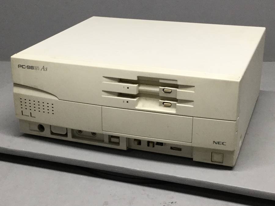 NEC パーソナルコンピューター PC-9821As/U2 NEC 旧型PC□現状品 貴重 Yahoo!オークション - レトロPC PC-9821As
