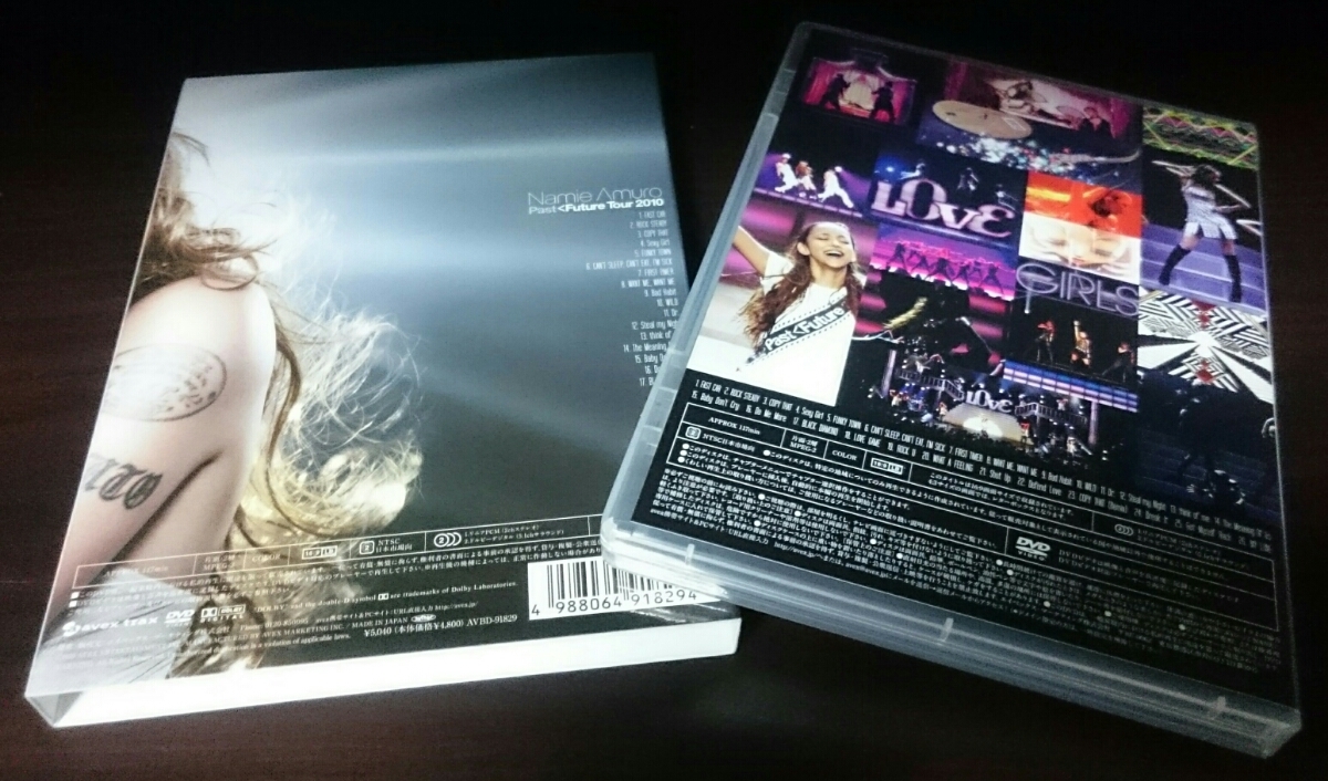 安室奈美恵 Past Future Tour 2010 DVD