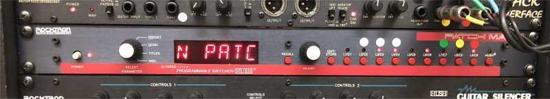 ROCKTRON製Patchmate Loop 0 PatchMate Used Reverb Controller