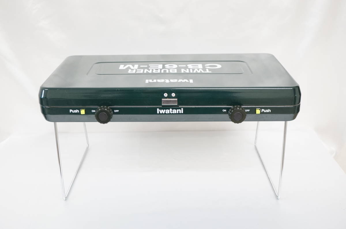 Iwatani イワタニ ツインバーナー CB-55E キャンプ 2バーナー