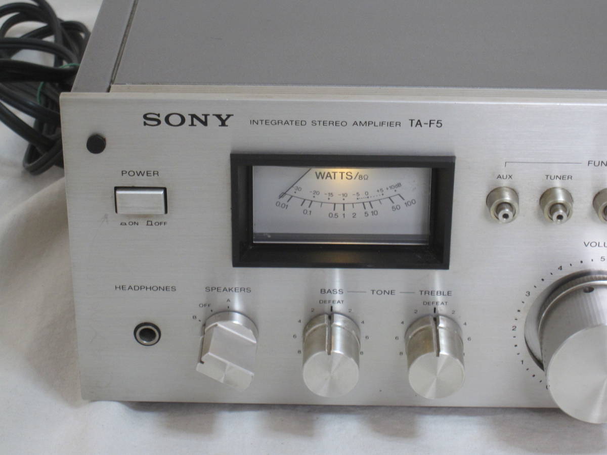 SONY プリメインアンプ TA-F5 ジャンク品 【公式通販】