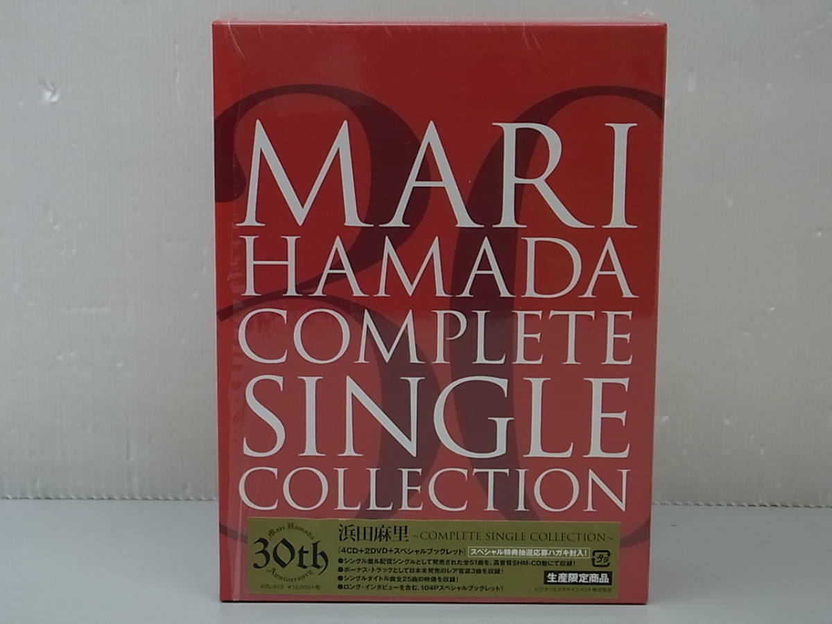 6TS1 CD 浜田麻里 COMPLETE SINGLE COLLECTION 全6枚セット CD4枚DVD2 