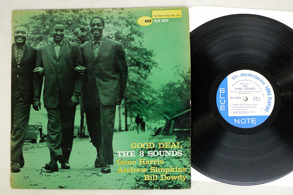 USオリジ THREE SOUNDS/GOOD DEAL/BLUE NOTE BLP 4020 - SOUNDS ⁄ サン