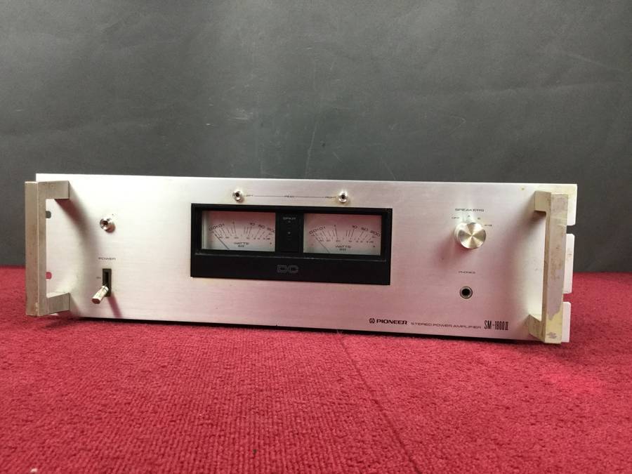 SM-1800Ⅱ Pioneer PIONEER パワーアンプ◇ジャンク品 送料1350円