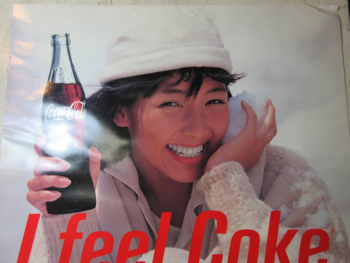コカ・コーラ ポスター 松本孝美 I feel Coke 松本孝美 I - 、値下げ