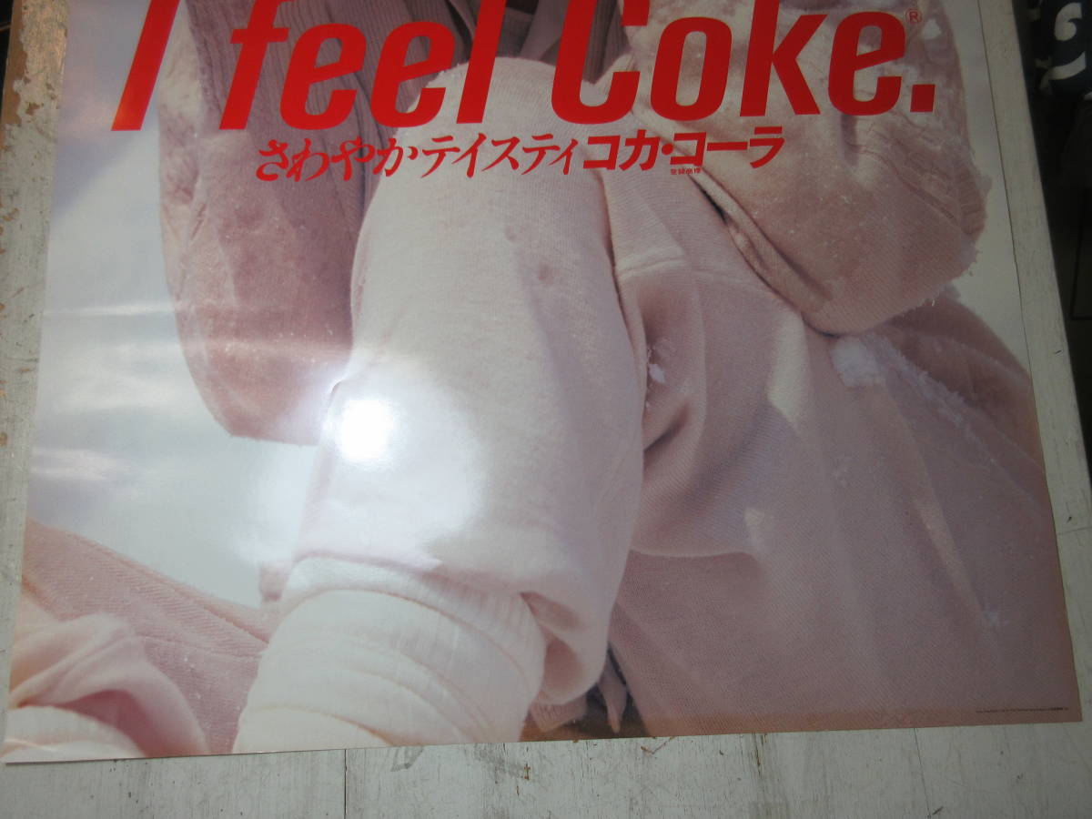 コカ・コーラ ポスター 松本孝美 I feel Coke 松本孝美 I - 、値下げ