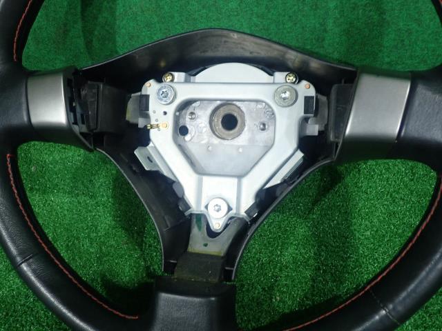 美品S15シルビア 純正 赤ステッチ SPEC-R ステアリング No.2 S15 