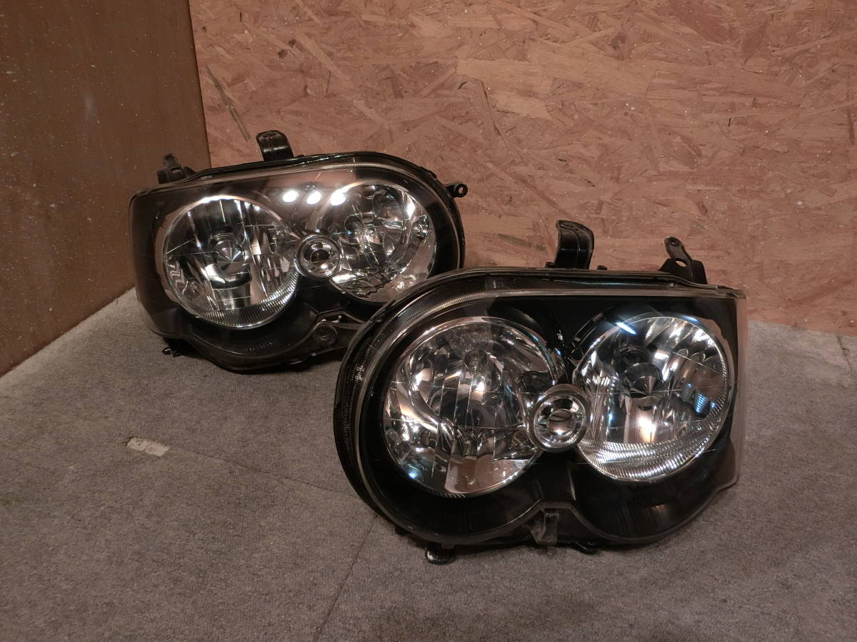 L150S ムーブカスタム前期 新車外し ヘッドライト左右 ハロゲン ダイハツ純正 ハロゲン ヘッドライト 左右セット L150S L160S ムーブ