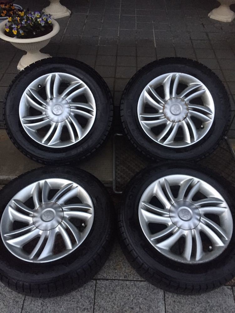 185/65R15 トヨタ bB 純正ホイール スタッドレスタイヤ付き