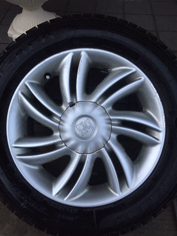 185/65R15 トヨタ bB 純正ホイール スタッドレスタイヤ付き