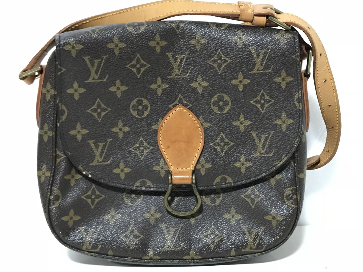 中古】ルイヴィトン LV モノグラム サンクルー ショルダーバッグ 