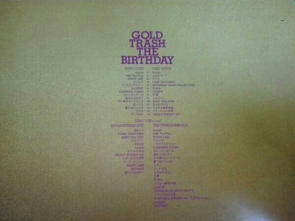 GOLD TRASH The Birthday⁄ザ・バースデイ Birthday BIRTHDAY 完全生産