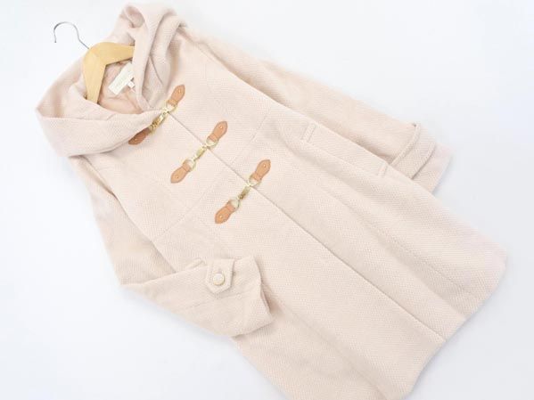 新品 プロポーション ボディドレッシング ウール混 コート size2/ピンクベージュ ◆■ ☆ ikb9