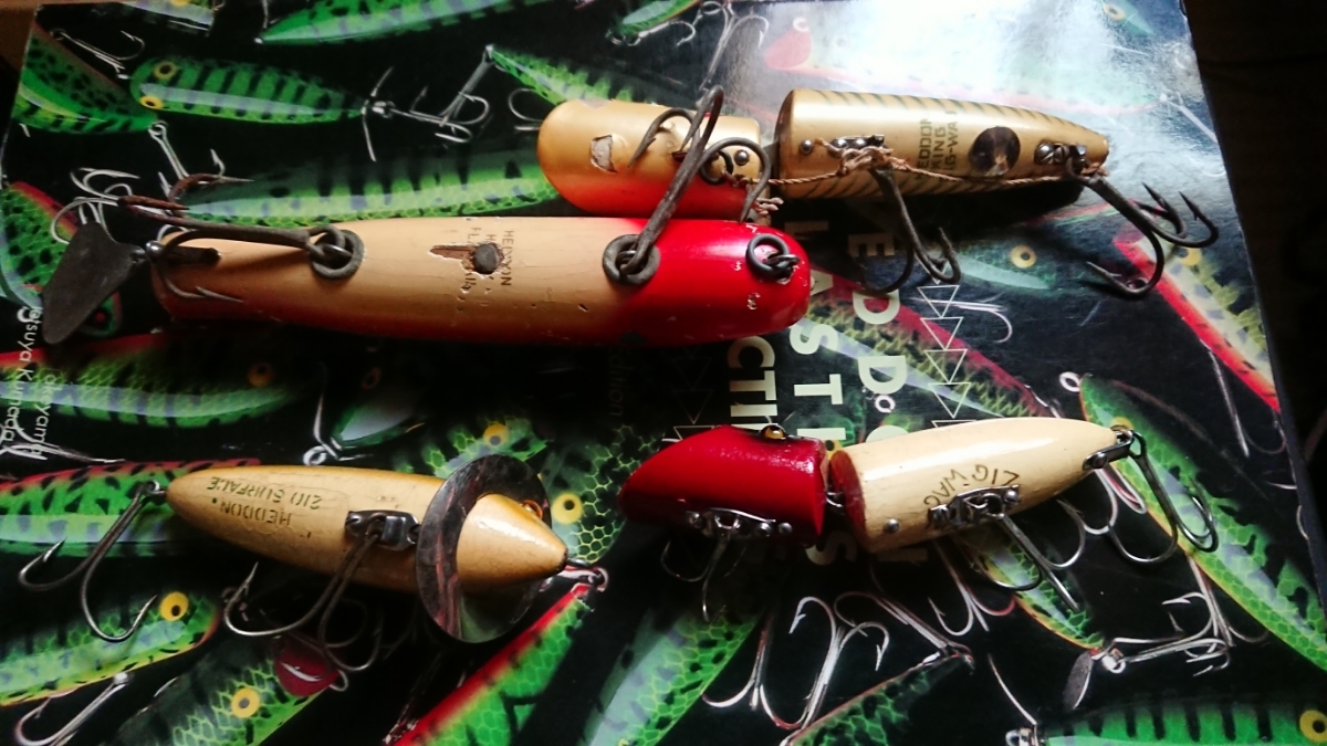 オールド OLD ルアー セット まとめて heddon ヘドン アーボガスト