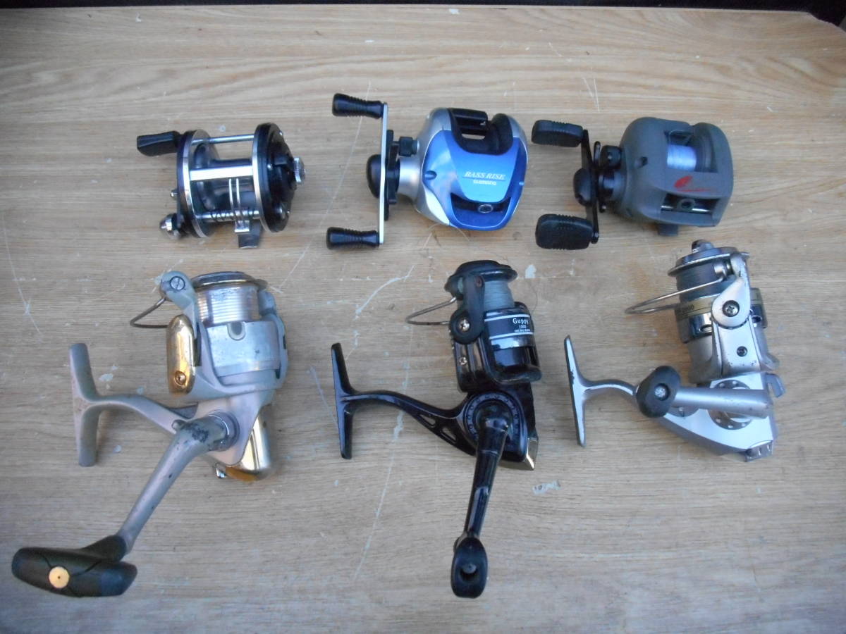 リール まとめ6台(shimano、RYOBI 、Daiwa) 公式通信販売