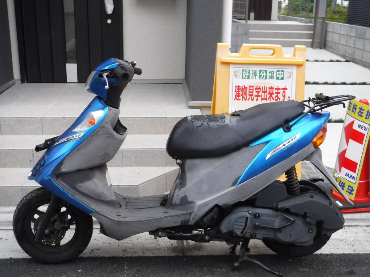現状車 スズキ / SUZUKI アドレスV125G(CF46A)　エンジン異音　初爆のみ確認