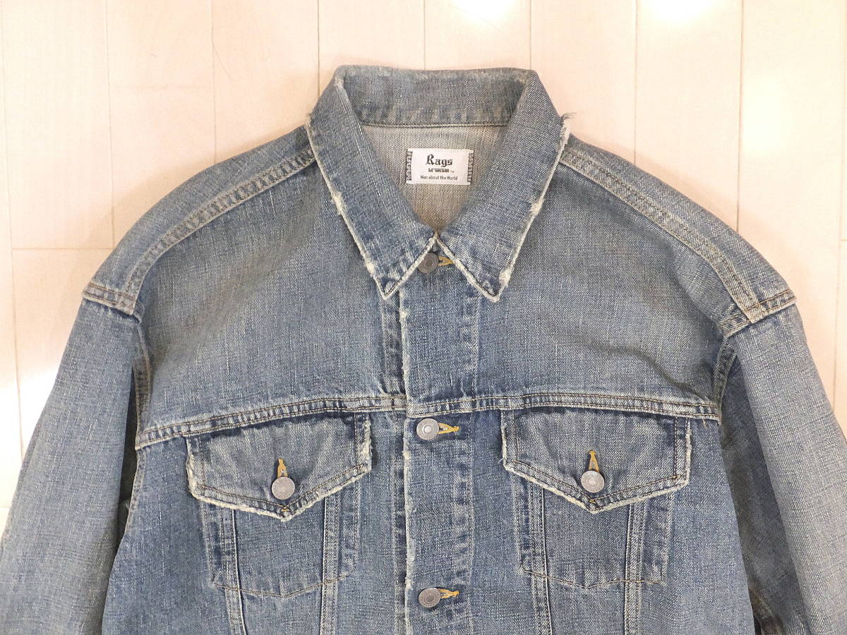 RAGS McGREGOR（ラグス マックレガー）16AW LONG DENIM JACKET INDIGO 