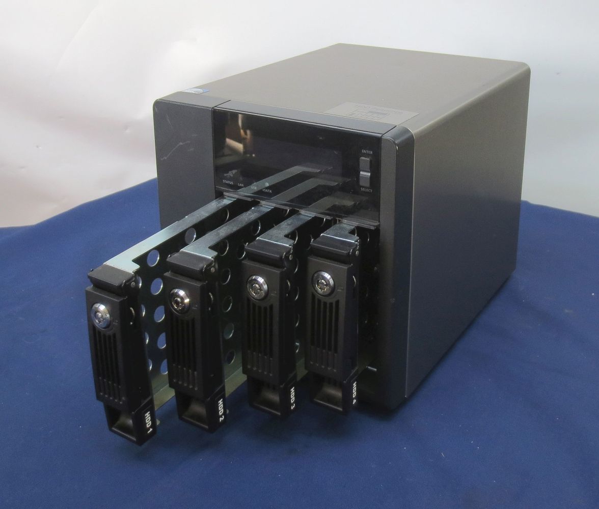 Driven Shelter DS-420 NAS 4ベイ HDDケース4個付 ALEXON Cloud