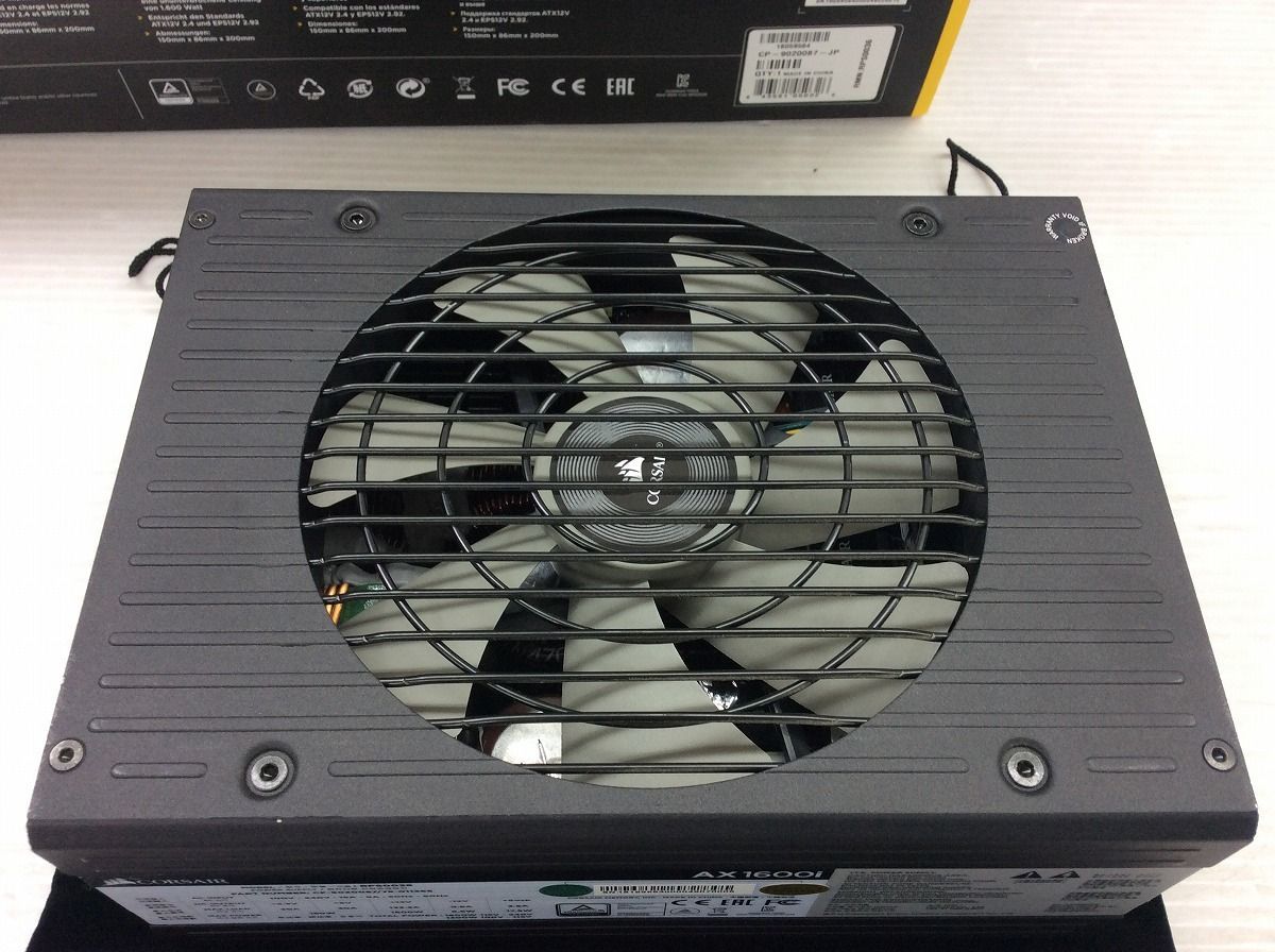 コルセア CORSAIR AX1600i 80Plus Titanium 電源ユニット 1600W EC18 