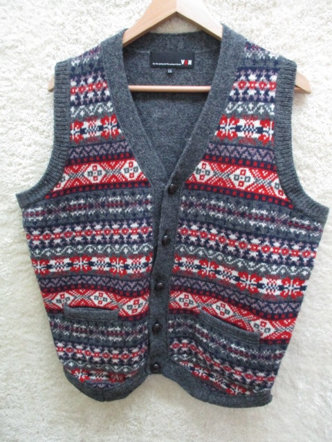 YX68☆美品☆LLサイズ☆VAN ヴァンヂャケット☆ウールベスト VAN Jacket（