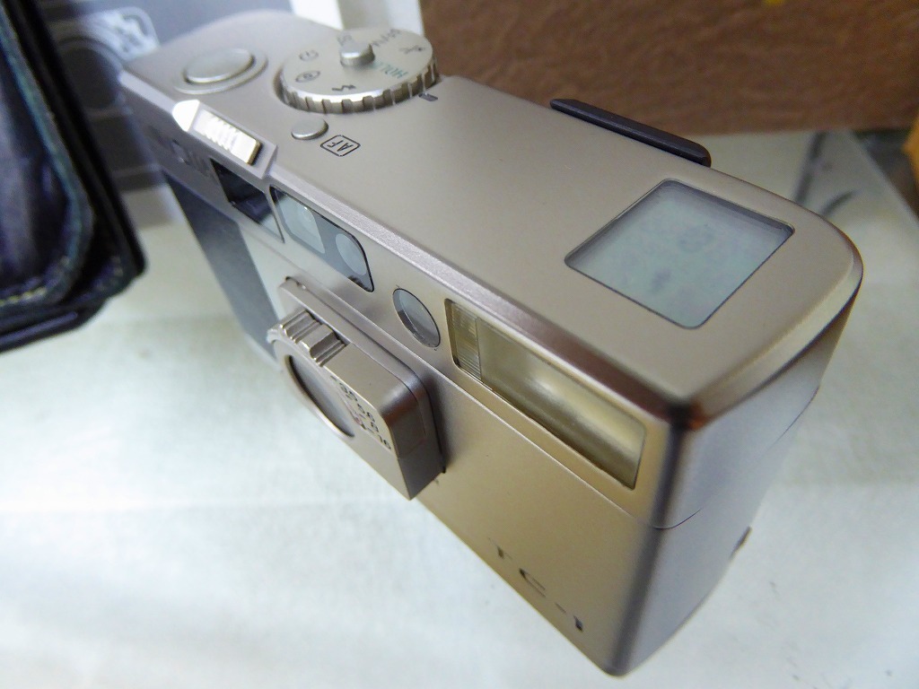 MINOLTA TC-1 コンパクトフィルムカメラ　箱や説明書完備 MINOLTA ミノルタ TC－1 フィルムカメラ 取扱説明書 専用ケース 元箱