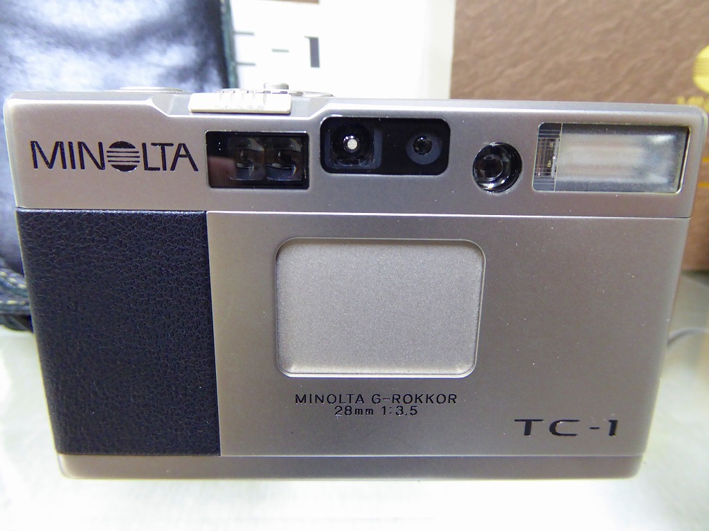 MINOLTA ミノルタ TC－1 フィルムカメラ 取扱説明書 専用ケース 元箱