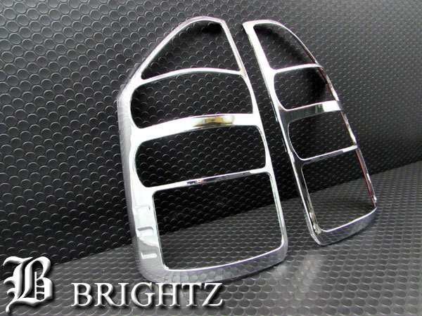 ノア ZRR70 後期 クローム メッキ テール ランプ ガーニッシュ TAIL－003