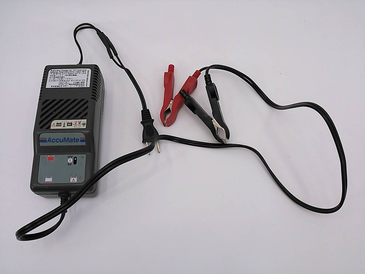 バッテリー充電　AccuMate Amazon | TECMATE [ アキュメートミニ ] バイク用 全自動充電器 [ 車両