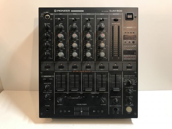 DJM500 パイオニアミキサー 別売マイク付き Pioneer DJM-500