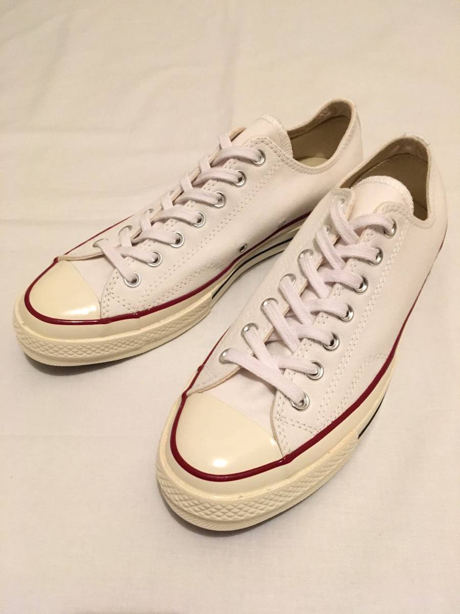 新品未使用 CONVERSE チャックテイラー chuck taylor CT70 WHITE 白 ホワイト 三ツ星 ファーストストリング first string 27.5cm US9