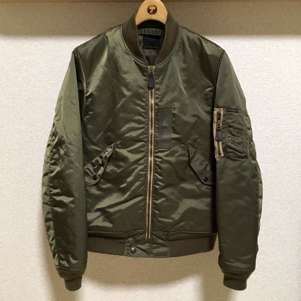ヒステリックグラマー HYSTERIC GLAMOUR プリマロフト MA-1 MA1 エア
