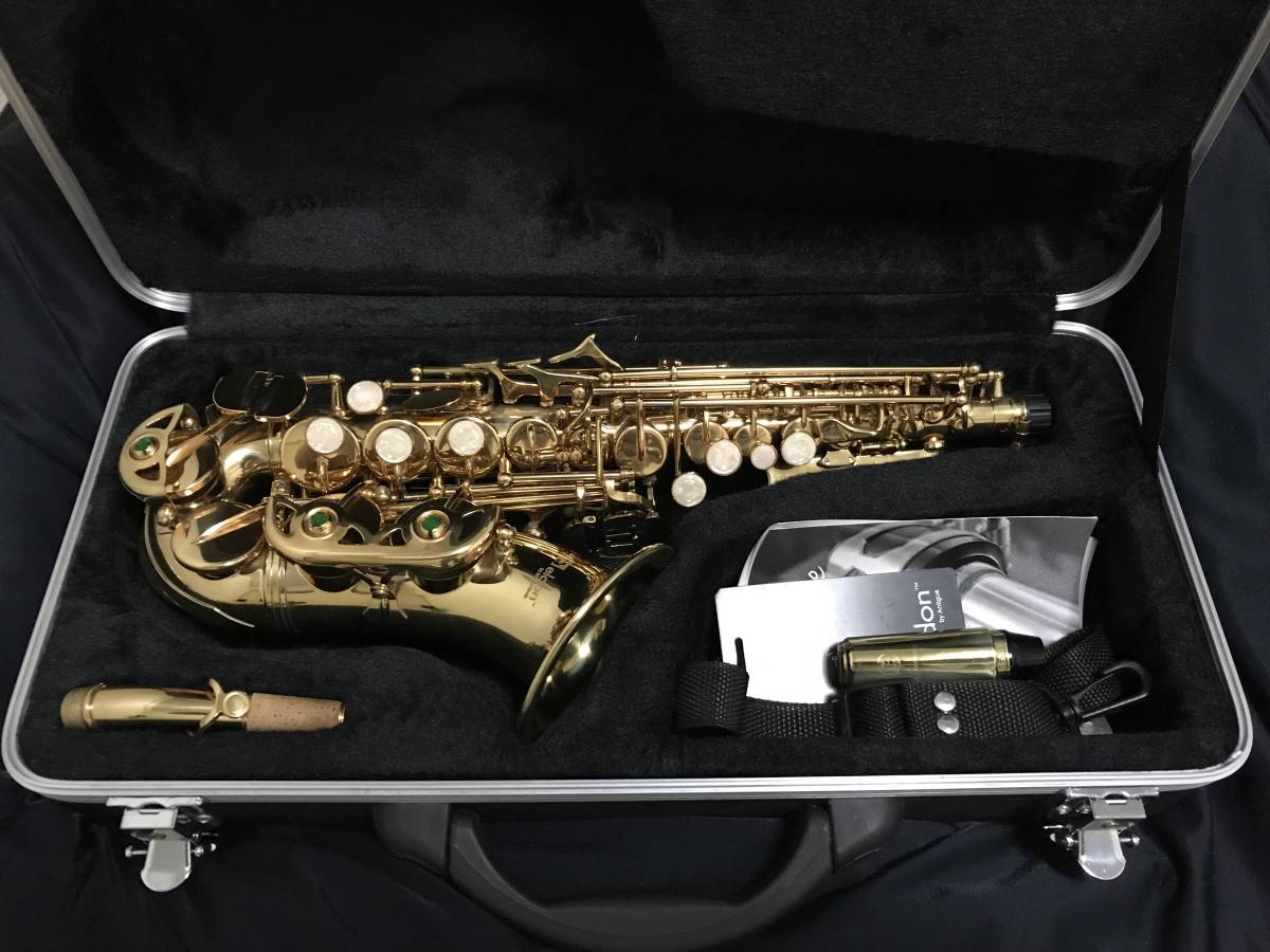 ANTIGUA SAX ELDON カーブドソプラノサックス 現状品