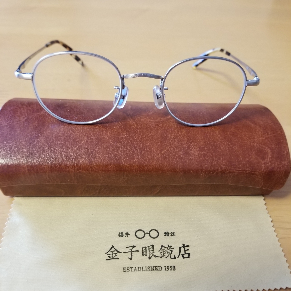 値下げしました！金子眼鏡　T270 美品です