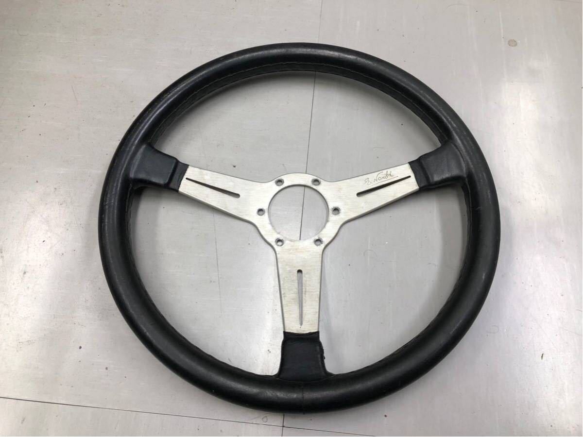 NARDI ナルディ MADE IN ITALY刻印 ハンドル ステアリング 約36cm 中古 