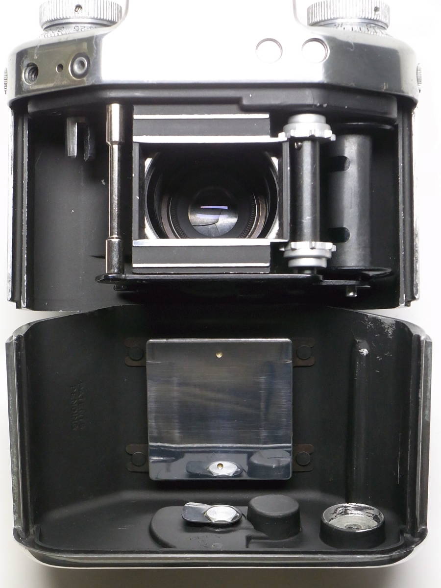 ボルシー C 35ミリ版二眼レフ BOLSEY C ストラップ レンズフードの通販