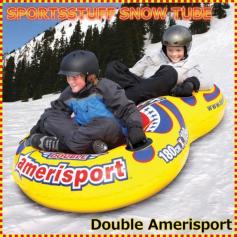 2026，品質保証 スノー エアーチューブ そり 雪遊び 子供用 DOUBLE AMERISPORT(スキー)｜売買されたオークション情報、yahooの商品情報をアーカイブ公開 - オークファン その他