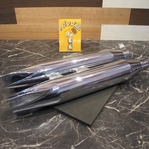 D181148J-30 純正エボソフテイルFXSTCサイレンサーマフラー86-99年FXST.FLST.ハーレー.HARLEY