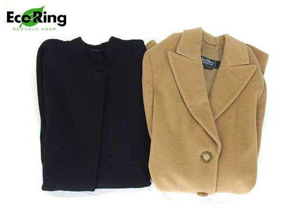  マックスマーラ コート size42 38 計2点 ブラック キャメル CG467(コート)｜売買されたオークション情報、yahooの商品情報をアーカイブ公開 - オークファン コート