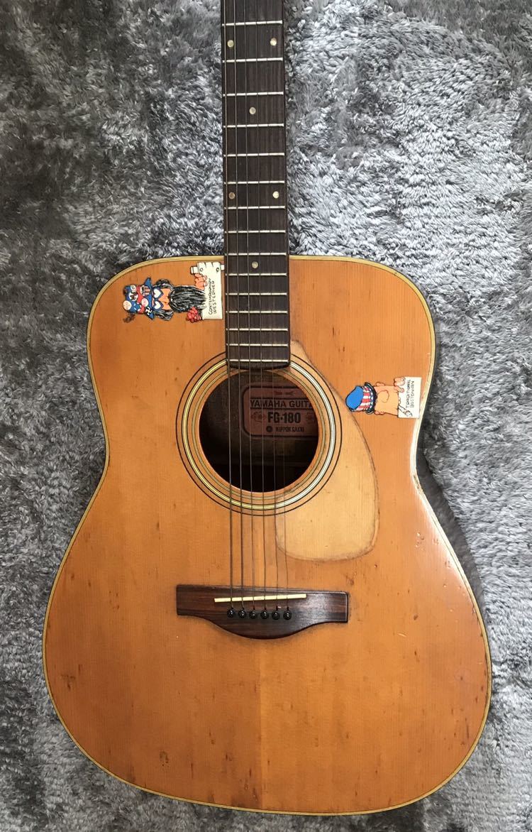 YAMAHA/ヤマハ アコースティックギター FG-180 赤ラベル ジャパンヴィンテージ