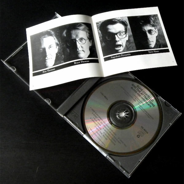 米盤 美品 エルヴィス・コステロ & ジ・アトラクションズ Elvis Costello And The Attractions / Blood & Chocolate_2
