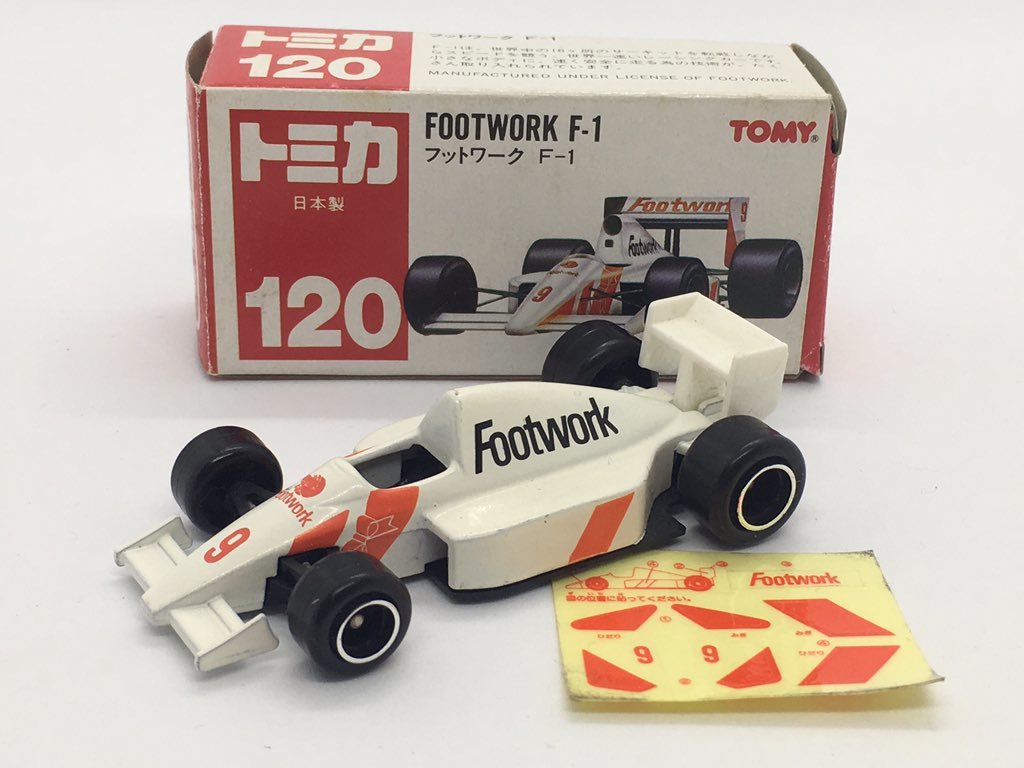 トミカ 日本製 1 フットワーク F 1 乗用車 売買されたオークション情報 Yahooの商品情報をアーカイブ公開 オークファン Aucfan Com